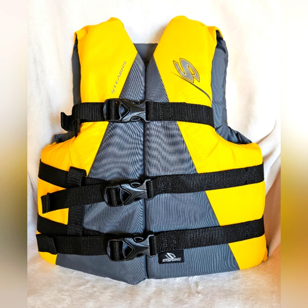 Stearns Youth Ski Life Vest US Coast Guard Approved Floatation Aid PFD 50-90 lbs